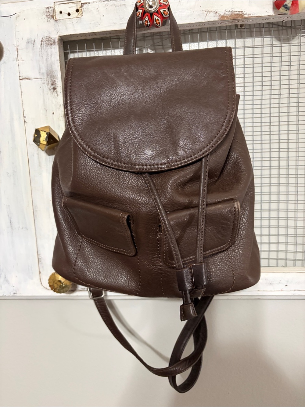 Giani Bernini Chocolate Brown Interior Tote